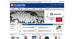 Desktop Screenshot of lisolante.it